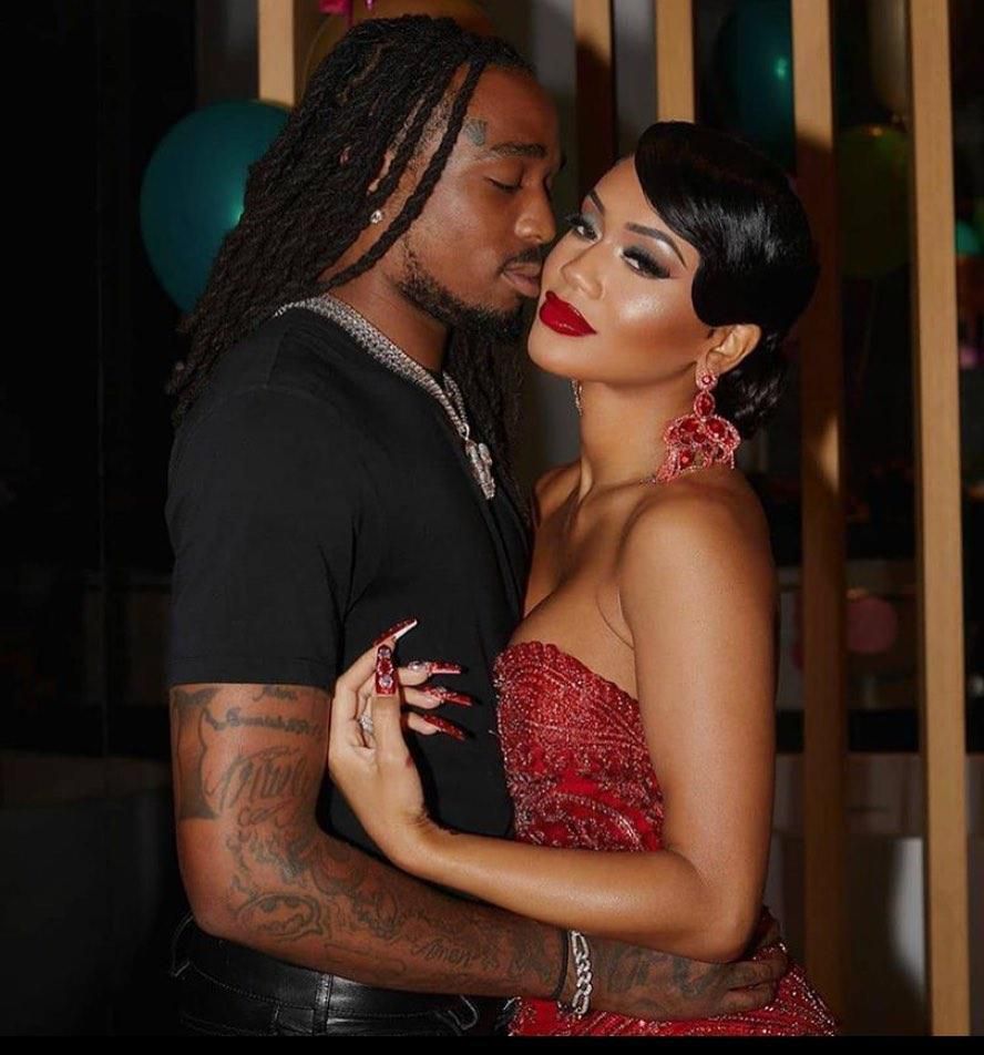 American rapper Quavo and his ex-girlfriend Saweetie [Instagram/Sawevo]