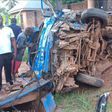 Scene of the accident in Anambra. [NAN]