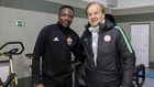 Ahmed Musa and Gernot Rohr