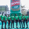 Consumers hail Trophy on unveiling of tallest beer bottle.