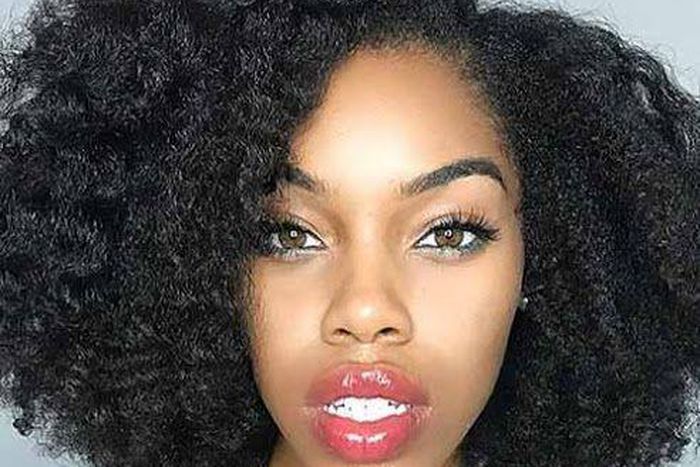 Stretched hair is easier to manipulate [pinterest]