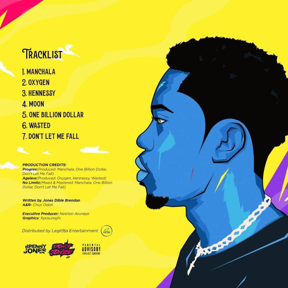 STREAM: Brenny Jones - DON'T JONZE. (Famemaker)