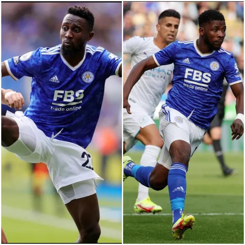 Wilfred Ndidi and Kelechi Iheanacho (Leicester City)