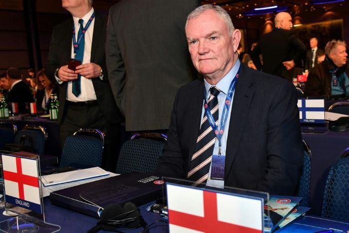 FA Chairman Greg Clarke apologised for the use of "coloured" when referring to black footballers on Tuesday