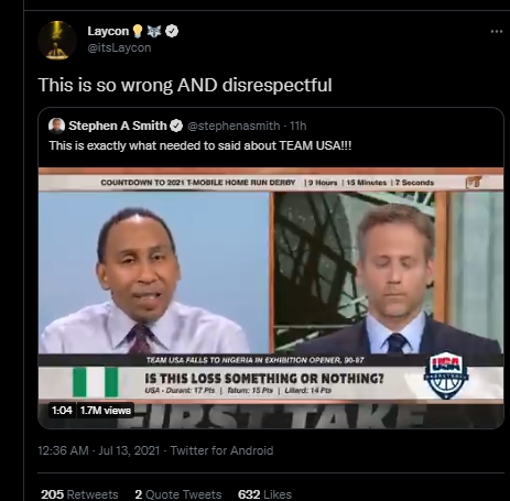 Laycon and Stephen A Smith