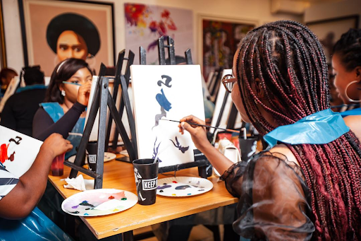What went down at the Johnnie Walker Sip and Paint Highball hangout in Abuja
