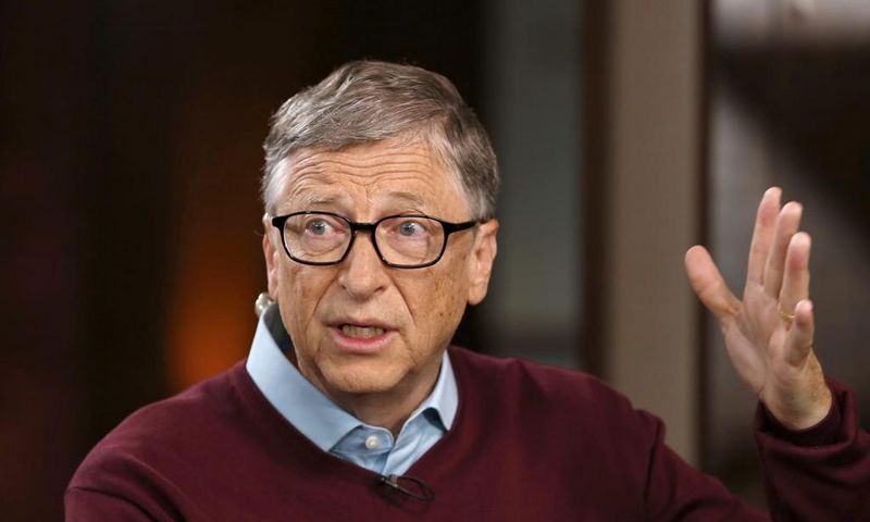 BBC's Larry Madowo and Bill Gates
