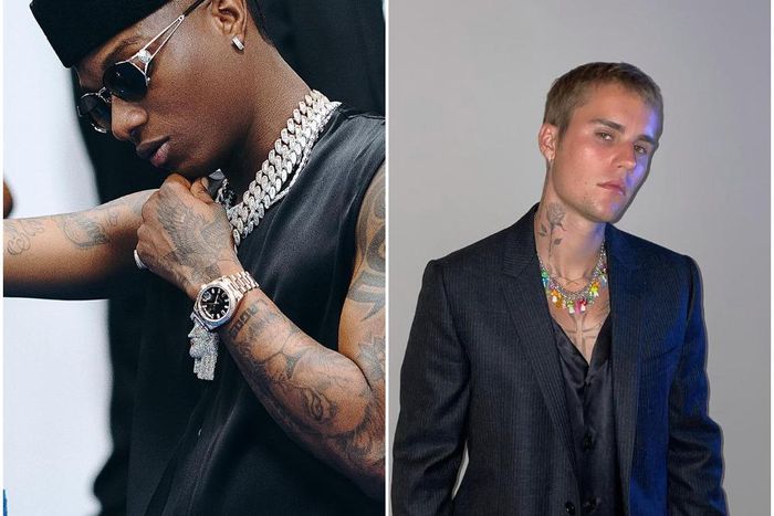 Wizkid and Justin Beiber (Instagram)