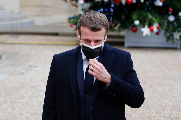 French President Emmanuel Macron. [ktla]