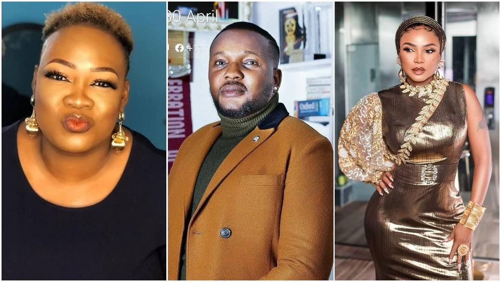 Comedian Princess, Yomi Fabiyi and Iyabo Ojo [Instagram/PrincessComedian] [Instagram/YomiFabiyi] [Instagram/IyaboOjoFespris]