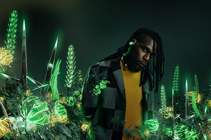 Burna Boy's 'Way Too Big' features in new Beats By Dre ad. (BeatsByDre/AMBUSH)