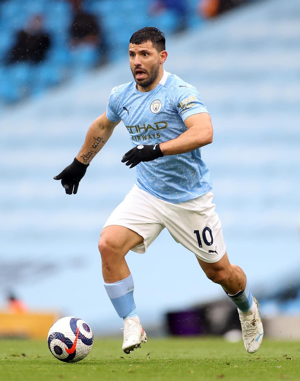 Manchester City's Sergio Aguero