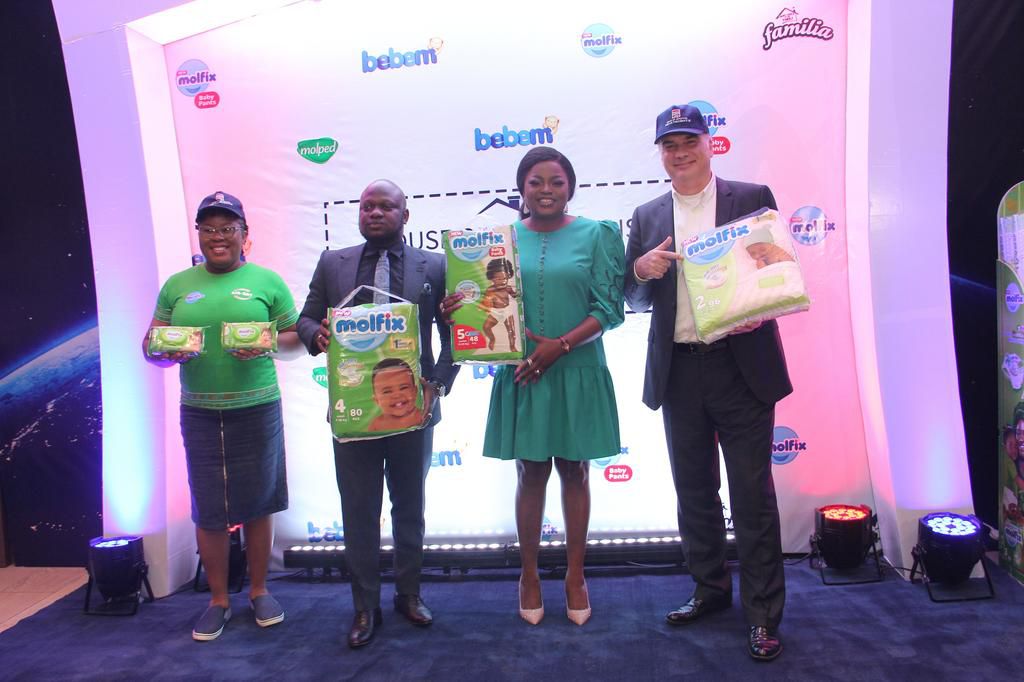 Funke Akindele-Bello joins the Molfx family. (Molfix)