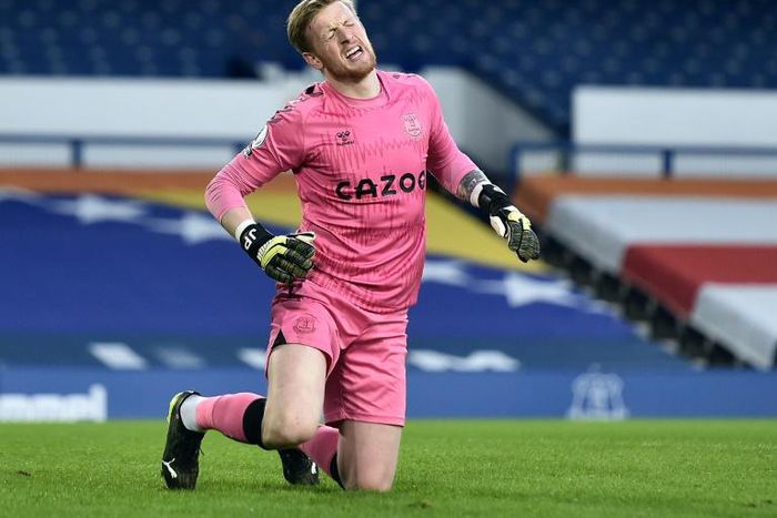 Everton goalkeeper Jordan Pickford will miss England's three upcoming World Cup qualifiers