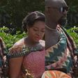 Portia Asare and her husband
