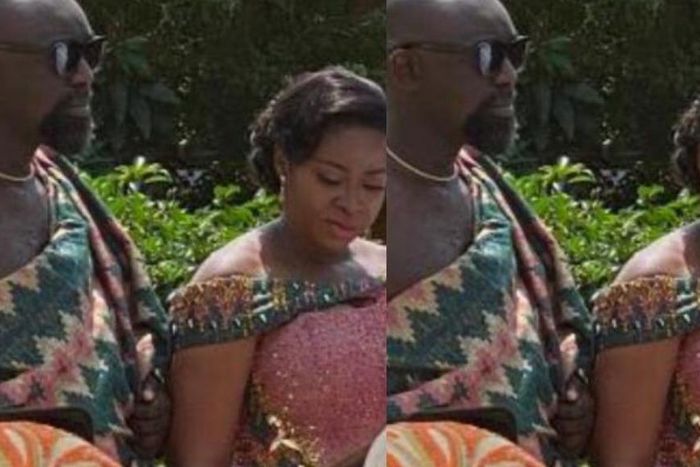 Portia Asare and her husband