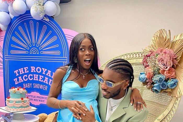 Grace Ladoja and her partner Teezee [Instagram/GraceLadoja]