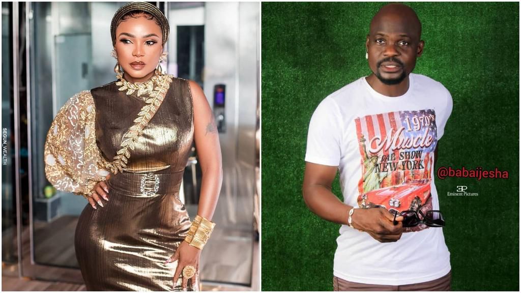 Nollywood actress Iyabo Ojo and Baba Ijesha [Instagram/IyaboOjoFepris] [Instagram/BabaIjesha]