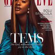 Tems on the cover of Genevieve magazine {instagram/temsbaby}