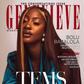 Tems on the cover of Genevieve magazine {instagram/temsbaby}