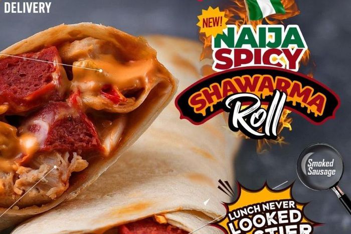 Experience the true spirit of Naija with the new spicy Shawarma Pizza & Shawarma Roll from Domino's Pizza!