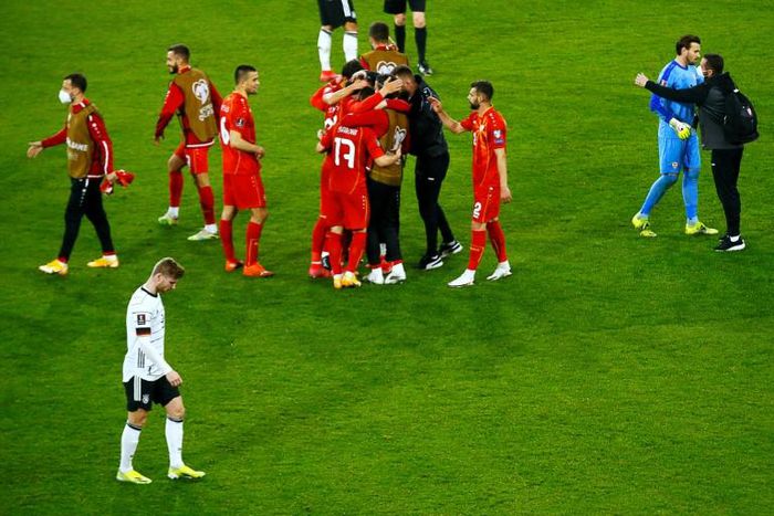 North Macedonia stunned Germany in Duisburg