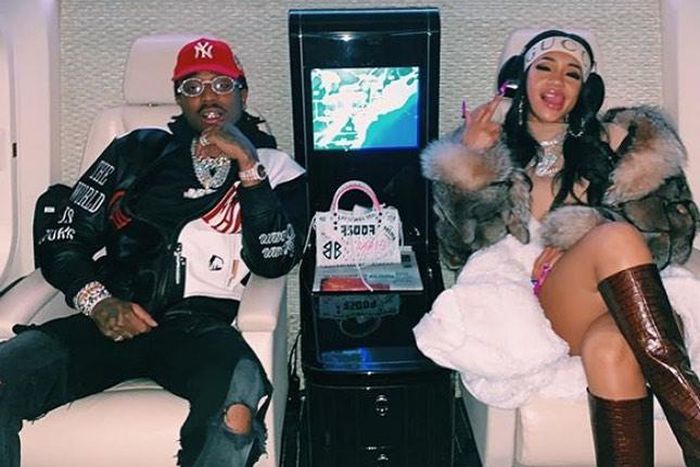 American rapper Quavo and ex-girlfriend Saweetie [Instagram/Sawevo]