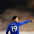 Pointing the way to Europe: Colombian midfielder James Rodriguez is returning to form as Everton chase a top-four finish