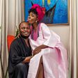 Lala Akintoju and her hubby Chef Fregz [Instagram/LalaAkintoju]