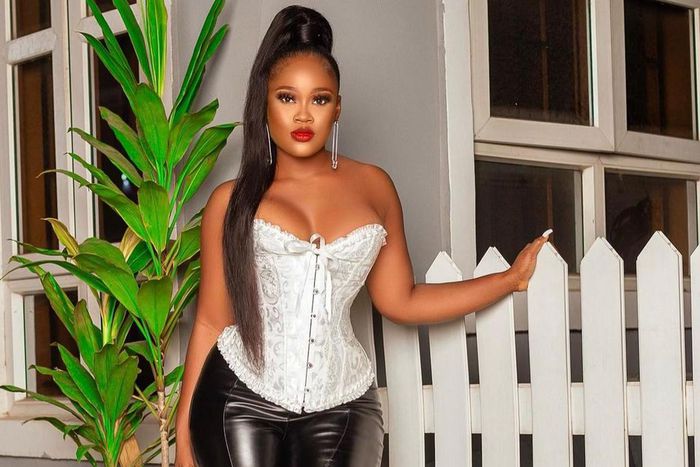 Cee C wearing leather pants {instagram/ceec}