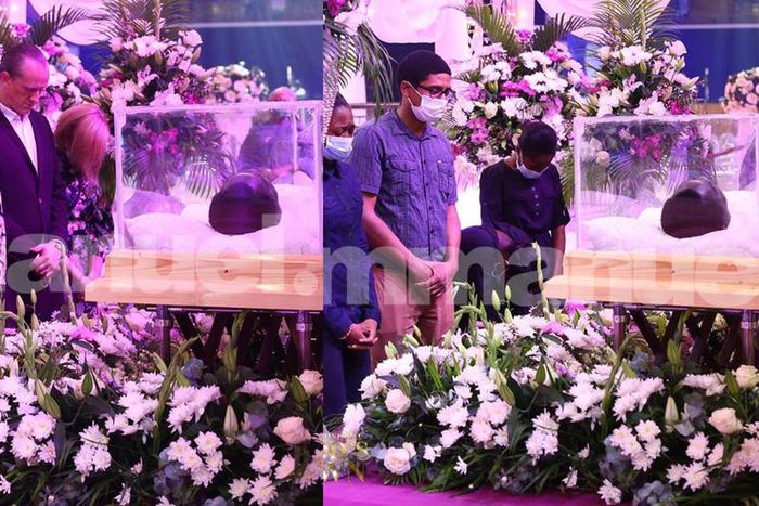 Here are photos from TB Joshua’s funeral service as he’s laid-in-state