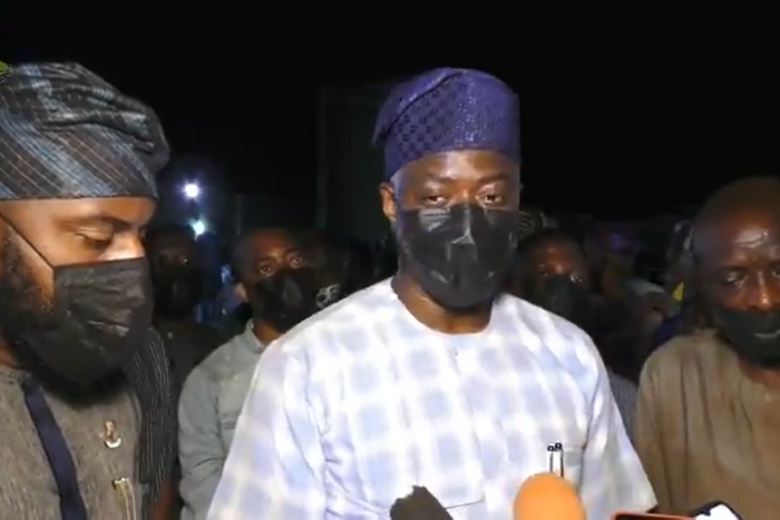 Oyo State Governor, Seyi Makinde. [Twitter/@seyiamakinde]