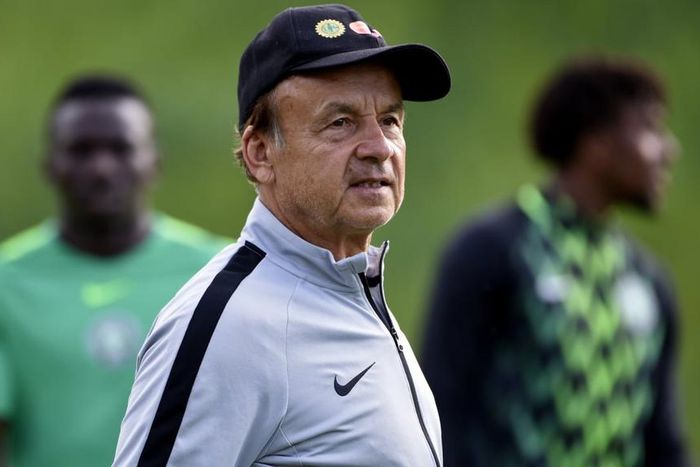 Super Eagles Coach, Gernot Rohr is  on the verge of losing his job. (Daily Post)