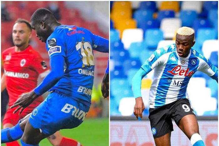 Paul Onuachu and Victor Osimhen (Instagram)