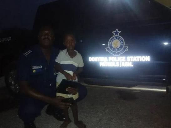 Boy, 4 reports mother to Ghana police as younger brother slips and falls while being bathed