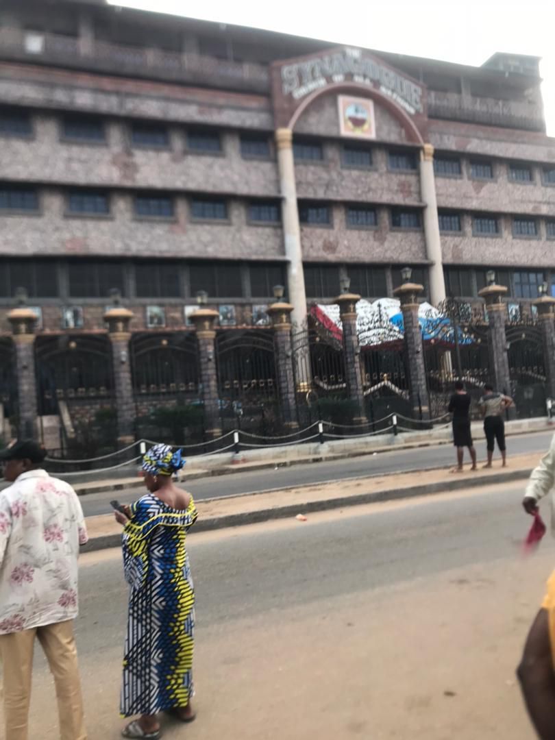 TB Joshua's Synagogue on June 6, 2021 (Pulse)