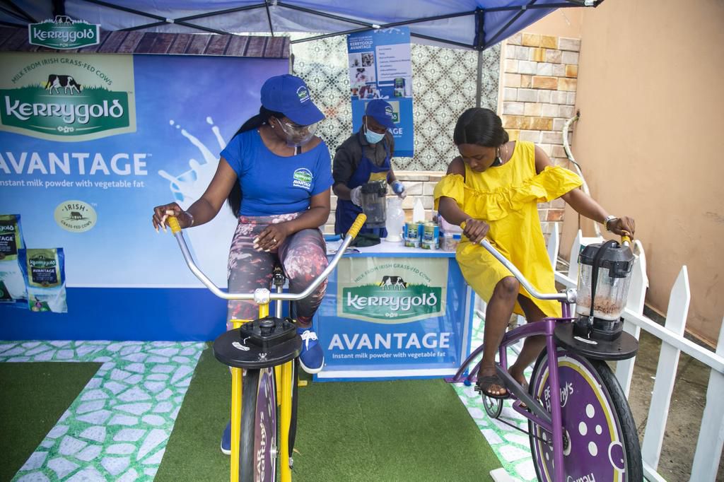 Milk + Bike = ? Smoothie - The key to a healthier life