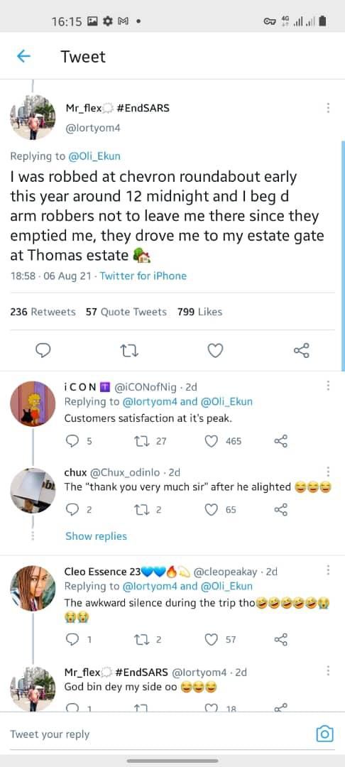 We stole your car, but we will give you a lift {twitter}