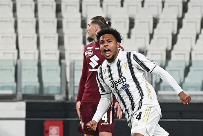 Weston McKennie has scored four times for Juventus since arriving from Schalke in the summer