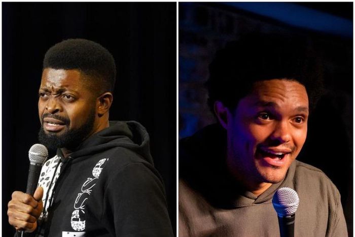 Basketmouth and Trevor Noah (Instagram)