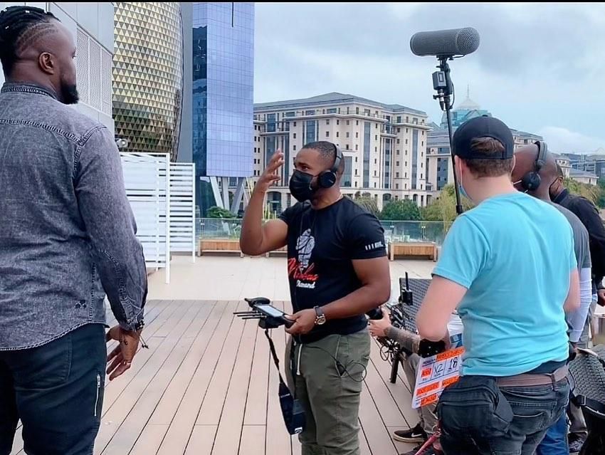 Williams Uchemba is currently working on a new feature film titled 'Mamaba's Diamond' [Instagram/@williamsuchemba_productions]