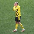 Erling Braut Haaland and Borussia Dortmund could miss out on Champions League football next season after Saturday's defeat to Eintracht Frankfurt