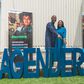 Chairman, Platform Capital, Dr Akintoye Akindele (left) and Executive Director and Co-founder, ElectHER, Ibijoke Faborode at the unveiling of Agender35