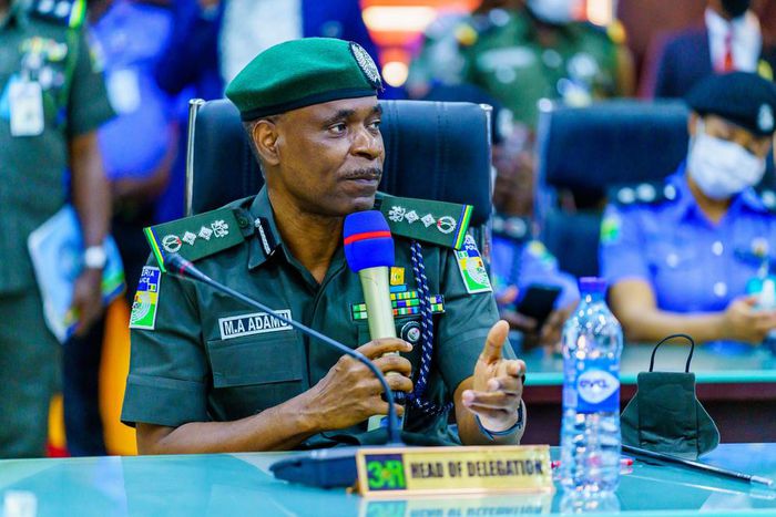 Inspector-General of Police, Mohammed Adamu [Twitter/@Hope_Uzodimma1]