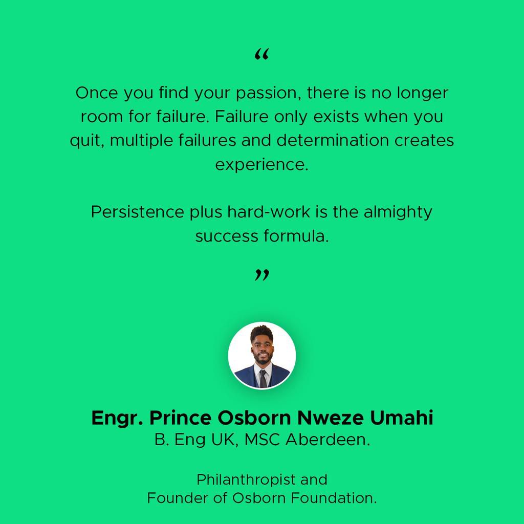 A graduate of Engineering from Surrey University who also holds an Msc from the University of Aberdeen, Umahi’s career is three-pronged. {Osborn Foundation}