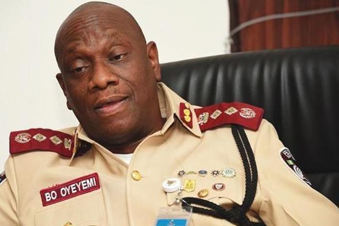 Federal Road Safety Corps Marshall, Boboye Oyeyemi.