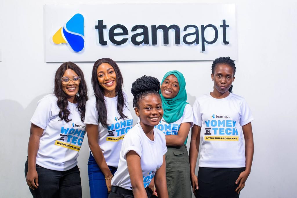 TeamApt welcomes 5 female engineers to a 6-month paid internship program