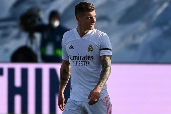 Real Madrid's Germany midfielder Toni Kroos is one of 14 footballers to take part in a video against internet hate
