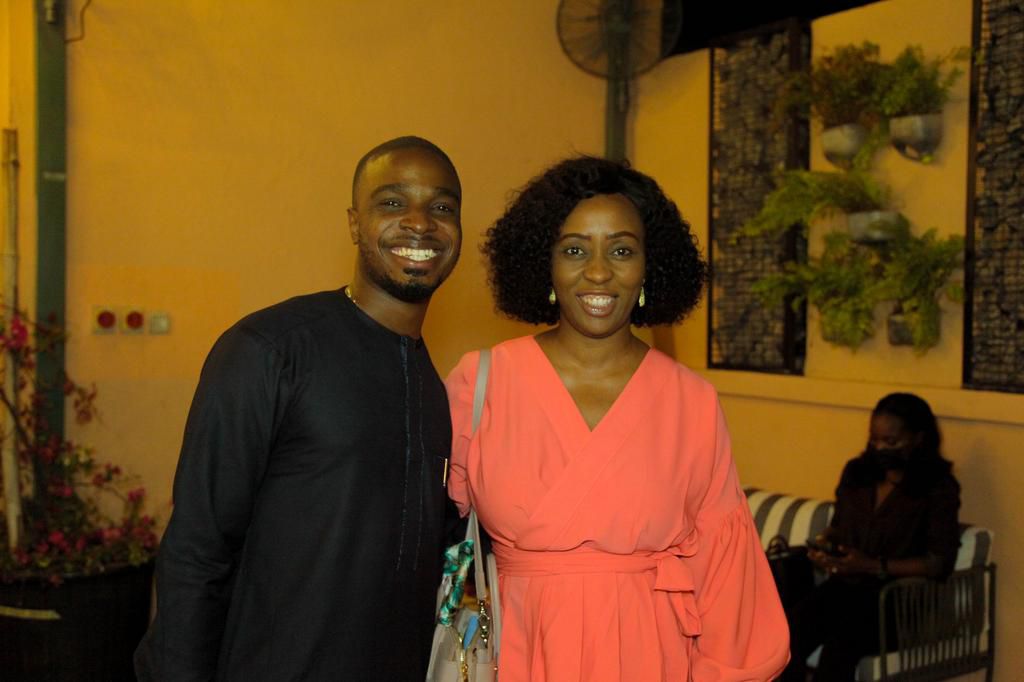 Olaposi Lawore, MD, DRE and Efeturi Doghudje, head, Marketing & Corporate Communications, VFD Group