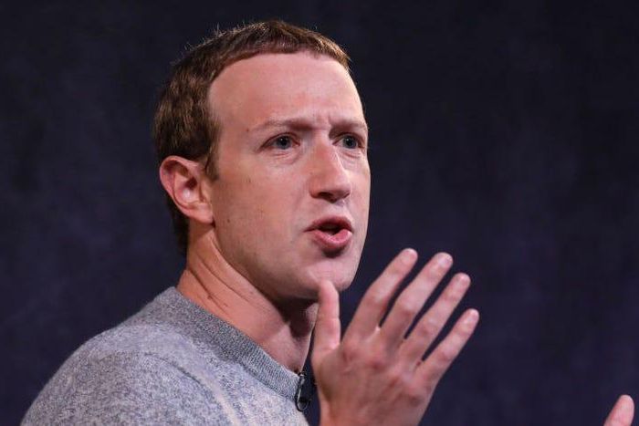 Facebook CEO Mark Zuckerberg